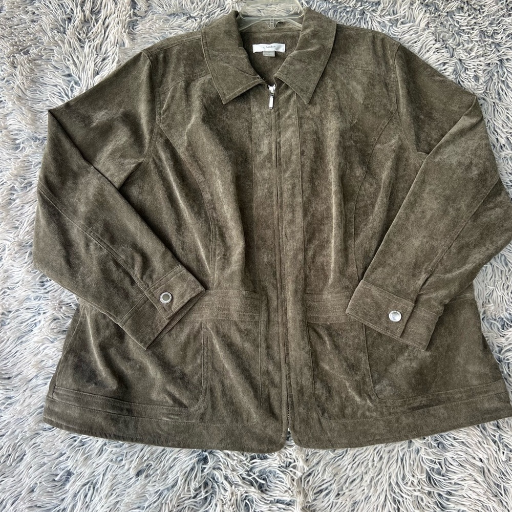 CJ Banks Men's Dark Olive Jacket